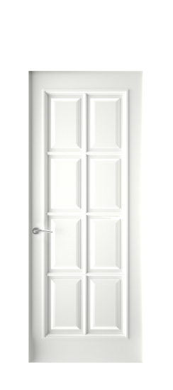 Прованс 1 ДГ | Белая эмаль