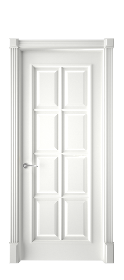 Прованс 1 ДГ | Белая эмаль