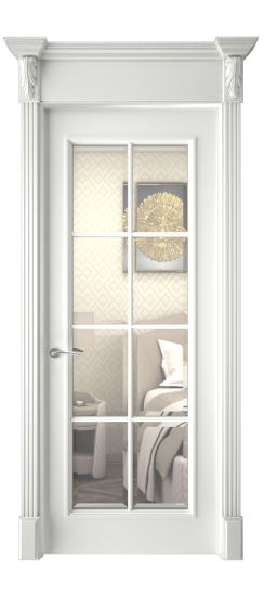 Прованс 1 ДО фацет | Белая эмаль