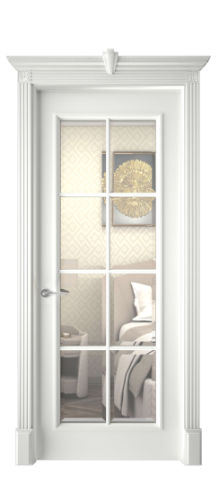 Прованс 1 ДО фацет | Белая эмаль