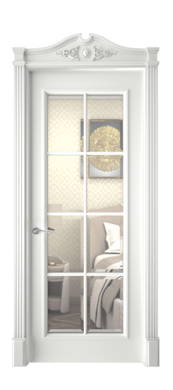 Прованс 1 ДО фацет | Белая эмаль