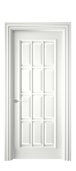 Прованс 2 ДГ | Белая эмаль