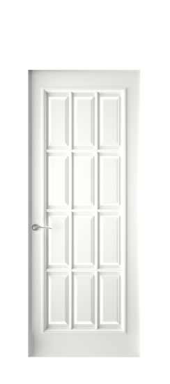 Прованс 2 ДГ | Белая эмаль