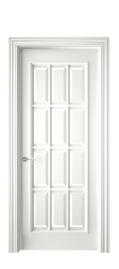 Прованс 2 ДГ | Белая эмаль