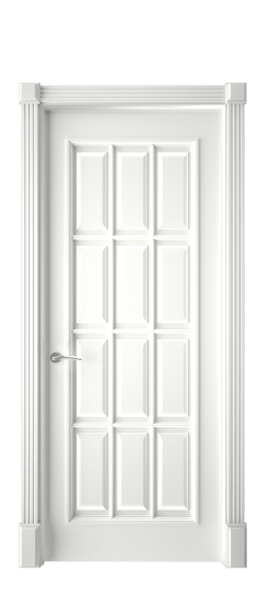 Прованс 2 ДГ | Белая эмаль