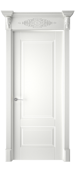 Кантри 2 ДГ | Белая эмаль