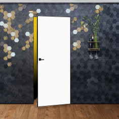 Скрытая дверь. кромка Black Edition, внешнее открывание