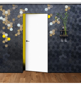 Скрытая дверь, кромка Black Edition, внутреннее открывание