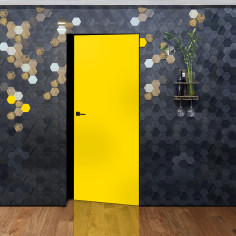 Скрытая дверь, покраска, внутреннее открывание, кромка ABS