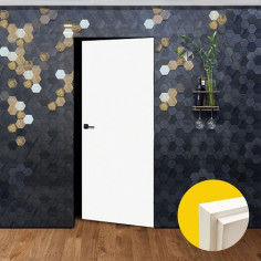 Скрытая дверь. Внутреннее открывание. Кромка ABS