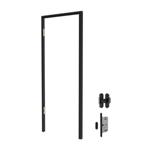 Скрытая дверь под покраску внутреннего открывания