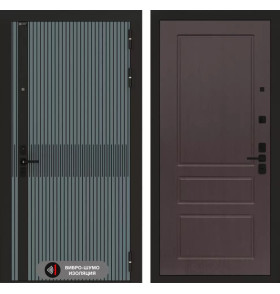 Входная дверь ISSIDA 03 - Орех премиум