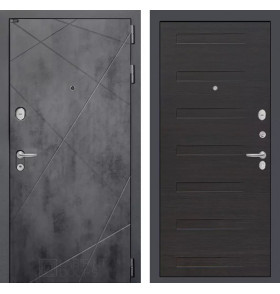 Входная дверь LOFT 14 - Эковенге горизонтальный