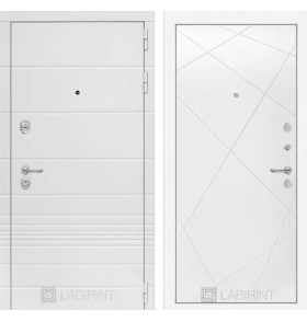 Входная дверь Трендо 24 - Белый софт