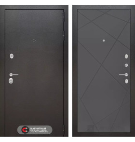 Входная дверь SILVER 24 - Графит софт