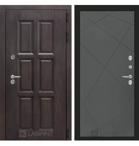 Входная дверь Лондон 24 - Графит софт