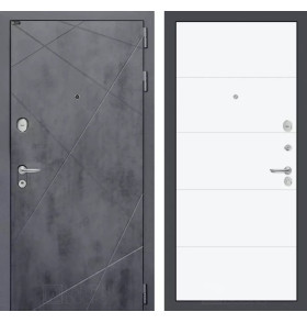 Входная дверь LOFT 13 - Белый софт