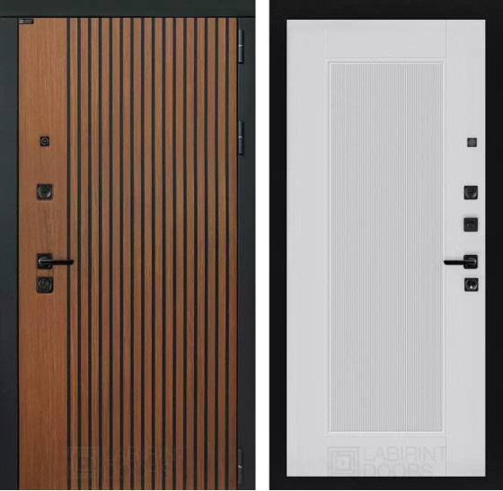 Входная дверь STORM 30 - Белый рельеф софт | Декоративная МДФ панель 10 мм в цвете 