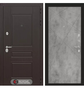 Входная дверь Мегаполис 24 - Бетон светлый