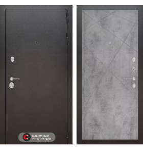 Входная дверь SILVER 24 - Бетон светлый