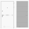 Входная дверь Лайн WHITE 13 - Грей софт | Металл с покрытием 