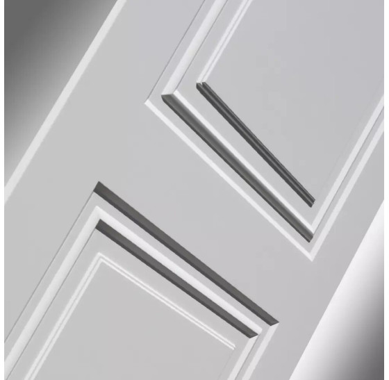 Входная дверь SILVER 26 - Эмаль RAL 9003 | Металл с покрытием 