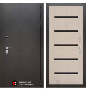 Входная дверь SILVER 01 - Беленый дуб