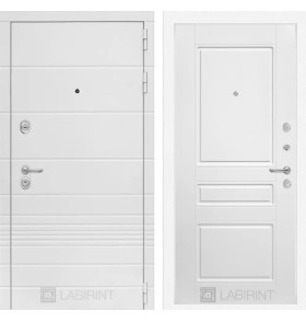 Входная дверь Трендо 03 - Белый софт