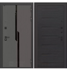 Входная дверь CARBON 14 - Эковенге поперечный