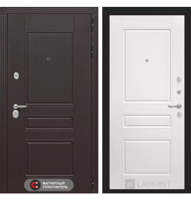 Входная дверь Мегаполис 03 - Белый софт