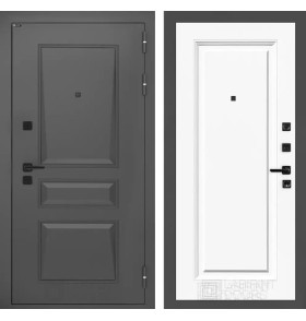 Входная дверь Орлеан 27 - Эмаль RAL 9003
