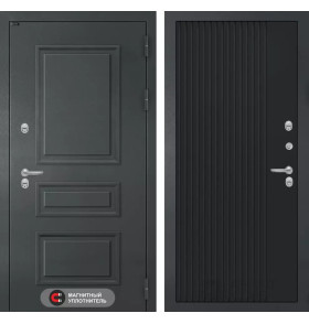 Входная дверь Атлантик 29 - Черный кварц
