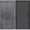 Входная дверь INFINITY 13 - Графит софт | Современная MDF панель 10 мм с наличником, цвет 