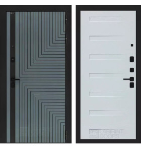 Входная дверь CREDOR 14 - Дуб кантри белый горизонт