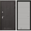 Входная дверь URBAN 13 - Грей софт | Стильная декоративная MDF панель 10 мм с наличником, цвет 