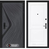 Входная дверь LEOLAB 11 - Белый софт | Фрезерованная МДФ панель 10 мм, цвет 