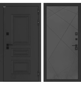 Входная дверь Аляска Лайт 24 - Графит софт