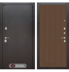 Входная дверь SILVER 29 - Дуб кантри темный