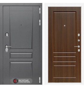 Входная дверь Платинум 03 - Орех бренди