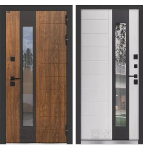 Входная дверь NORD Plus с терморазрывом и стеклопакетом