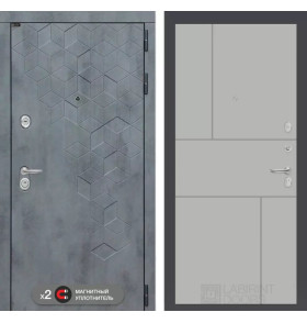 Входная дверь Бетон 21 - Грей софт