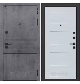 Входная дверь INFINITY 14 - Дуб кантри белый горизонтальный