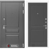 Входная дверь Платинум 11 - Графит софт | Декоративная MDF панель 16 мм с наличником, цвет 