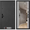 Входная дверь ACUSTICLAB с Зеркалом Максимум - Грей софт | Металл с матовым покрытием 