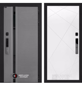 Входная дверь Пиано Смарт 2.0 панель 24 - Белый софт