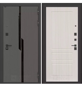 Входная дверь CARBON 03 - Сандал белый