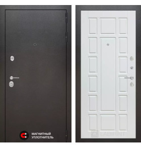 Входная дверь SILVER 12 - Белое дерево