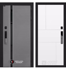 Входная дверь Пиано Смарт 2.0 панель 21 - Белый софт