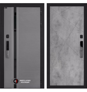 Входная дверь Пиано Смарт 2.0 панель 24 - Бетон светлый