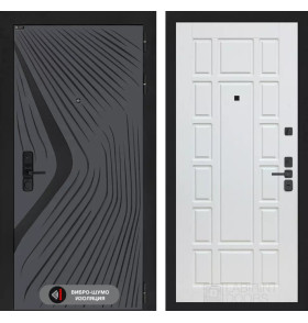 Входная дверь LEOLAB 12 - Белое дерево